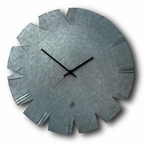 インテリア　メタルクロック Decorative Wall Clock 12-inch - Round Metal