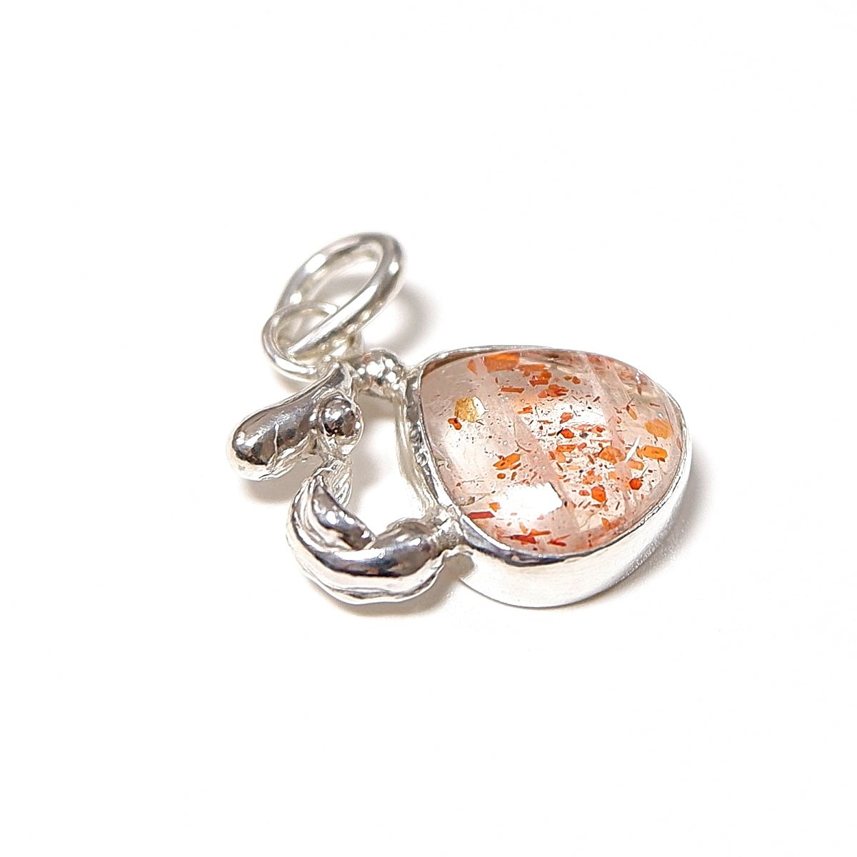 一点物　天然石　ハンドメイドブレス　高品質サンストーン　ポジティブ　バイタリティ サンストーン ブレスレット 10.5mm玉 （リーワン市場秘蔵） 取寄せ品