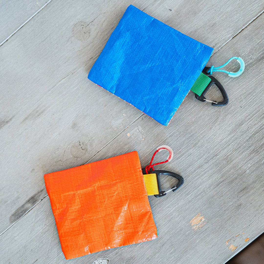 C&XMARKET / グリッド ミニフラットポーチ｜GRID MINI FLAT POUCH