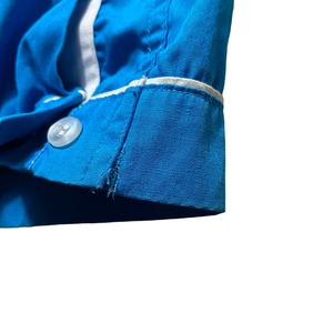 vintage 1960’s HILTON cotton bowling shirt “Hexagram”