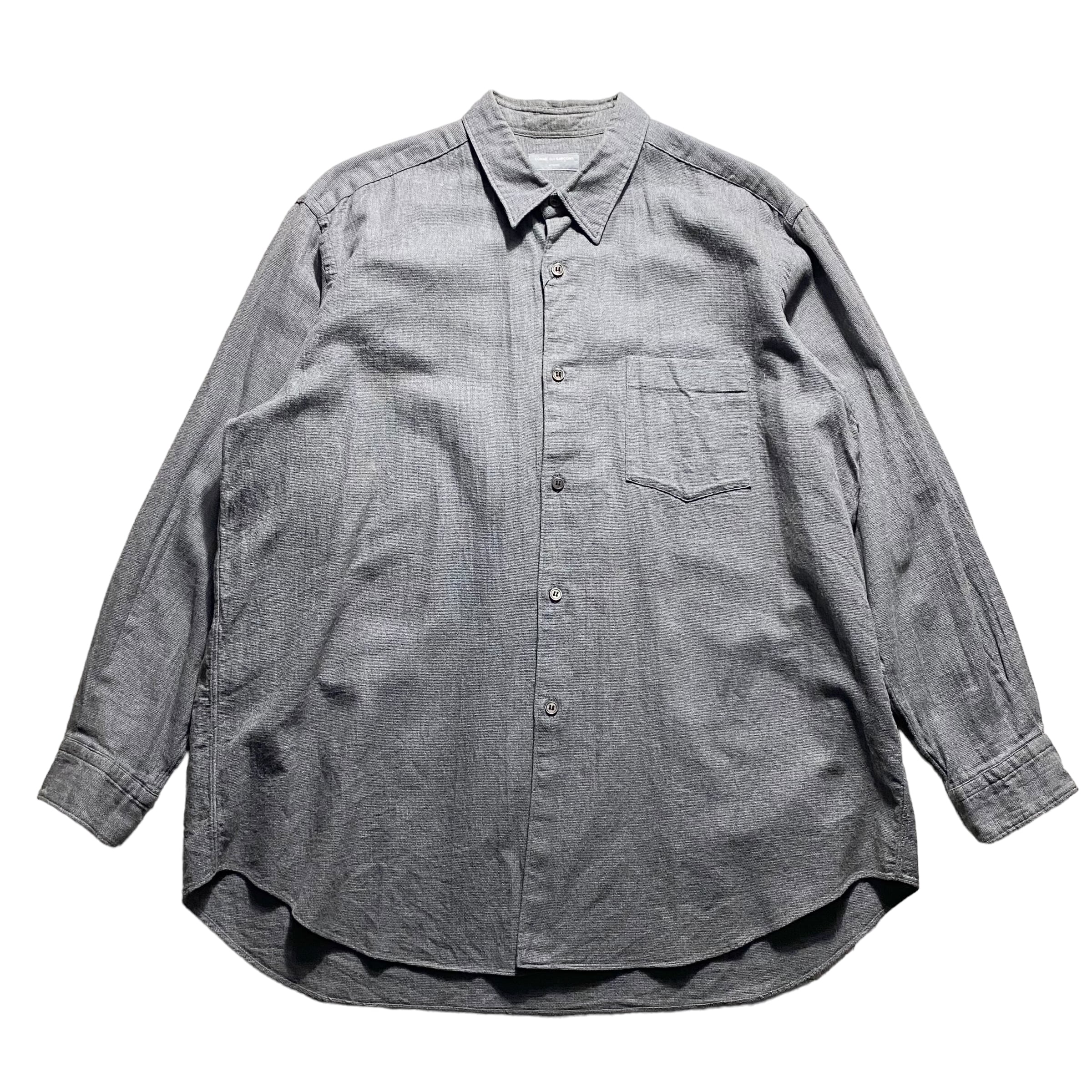 AD1998 COMME des GARCONS HOMME cotton shirt | NOIR ONLINE AD1998 COMME des GARCONS HOMME cotton shirt | NOIR ONLINE