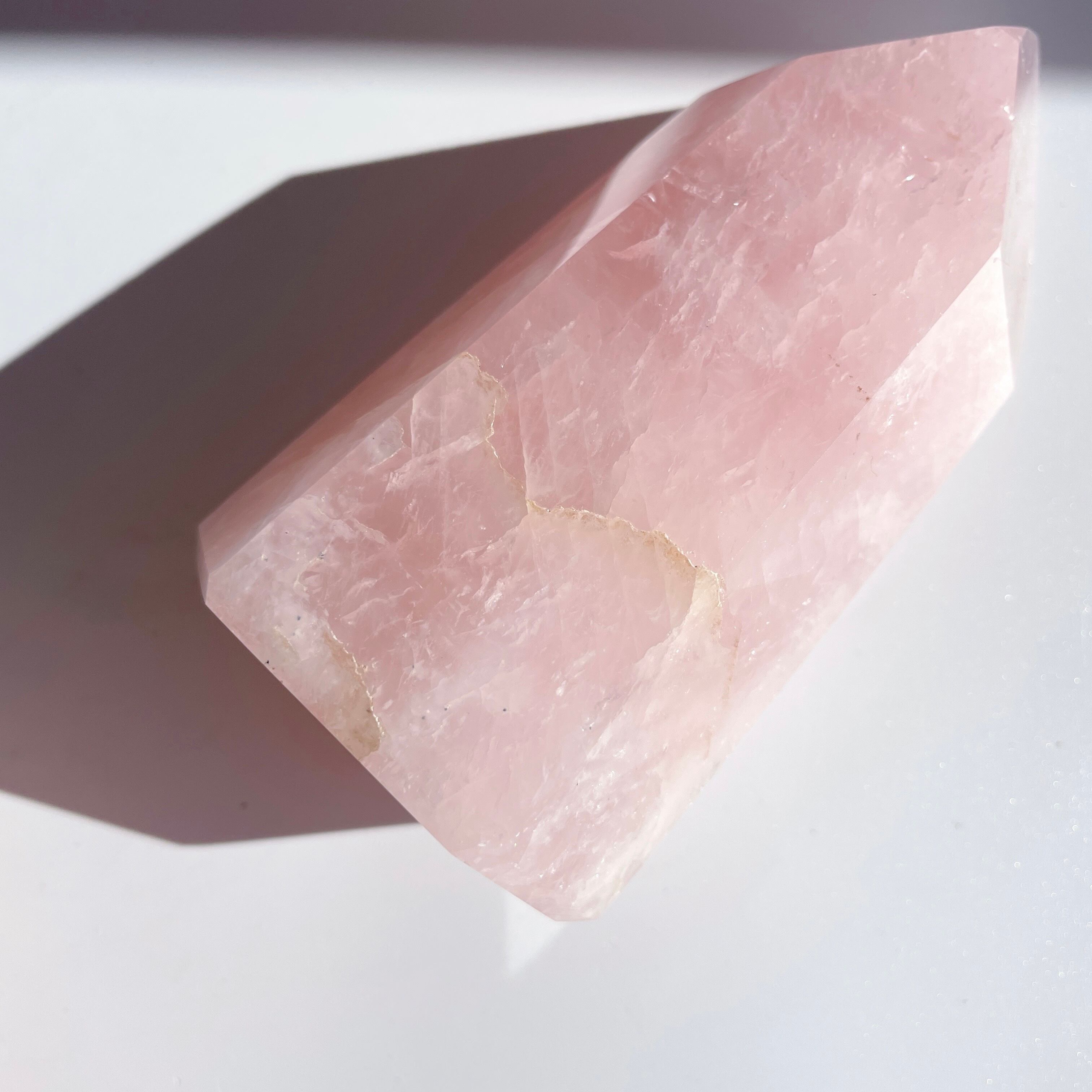 ローズクォーツタワー17◇Rose Quartz Tower◇天然石・パワーストーン