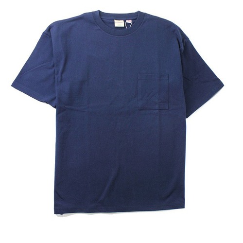 Good wear グッドウェア Tシャツ 2W7-3505 USAコットン 無地ポケット BIGTシャツ Navy(72)