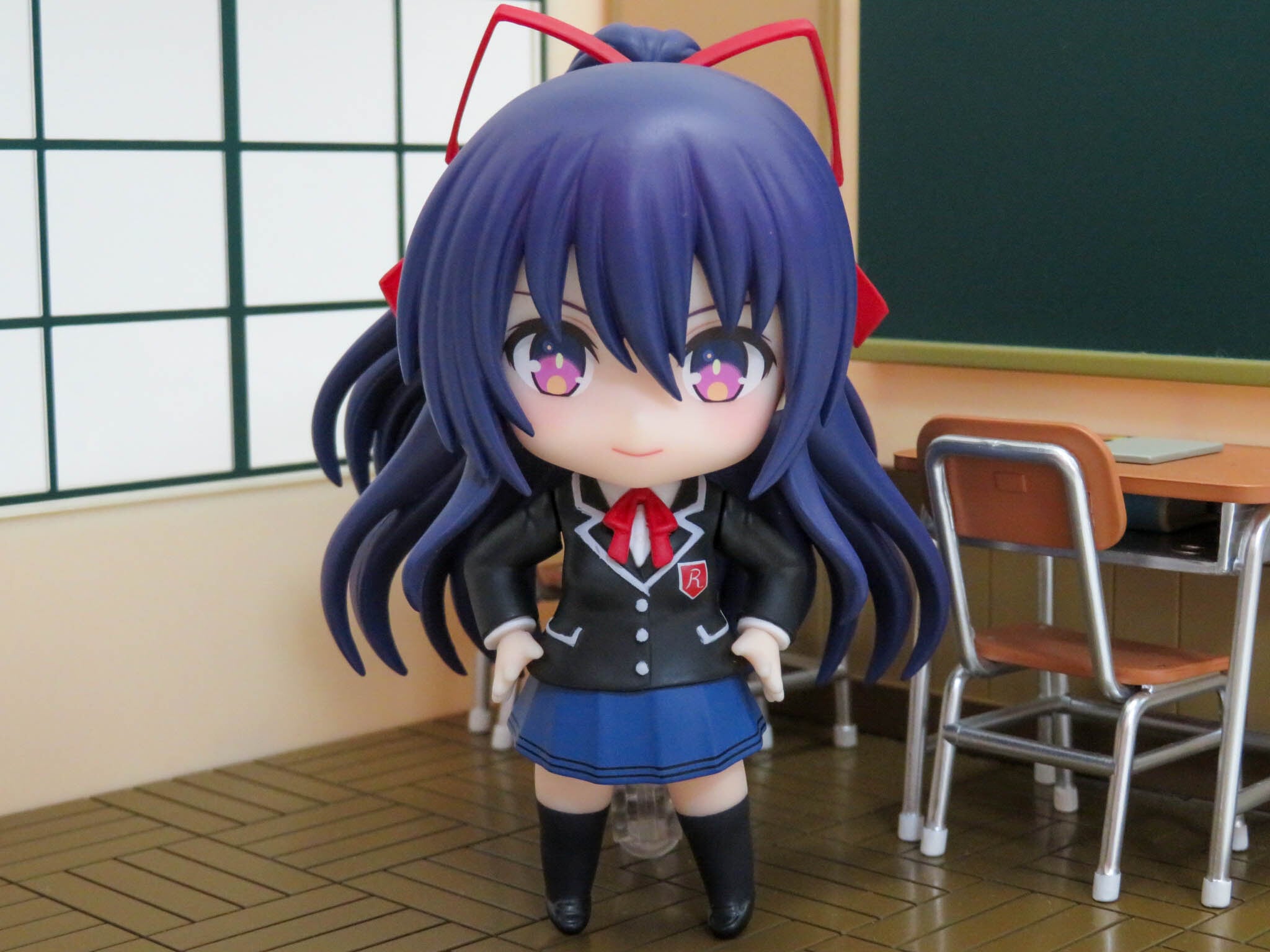 再入荷【2454】 夜刀神十香 制服Ver. 体パーツ 制服 ねんどろいど