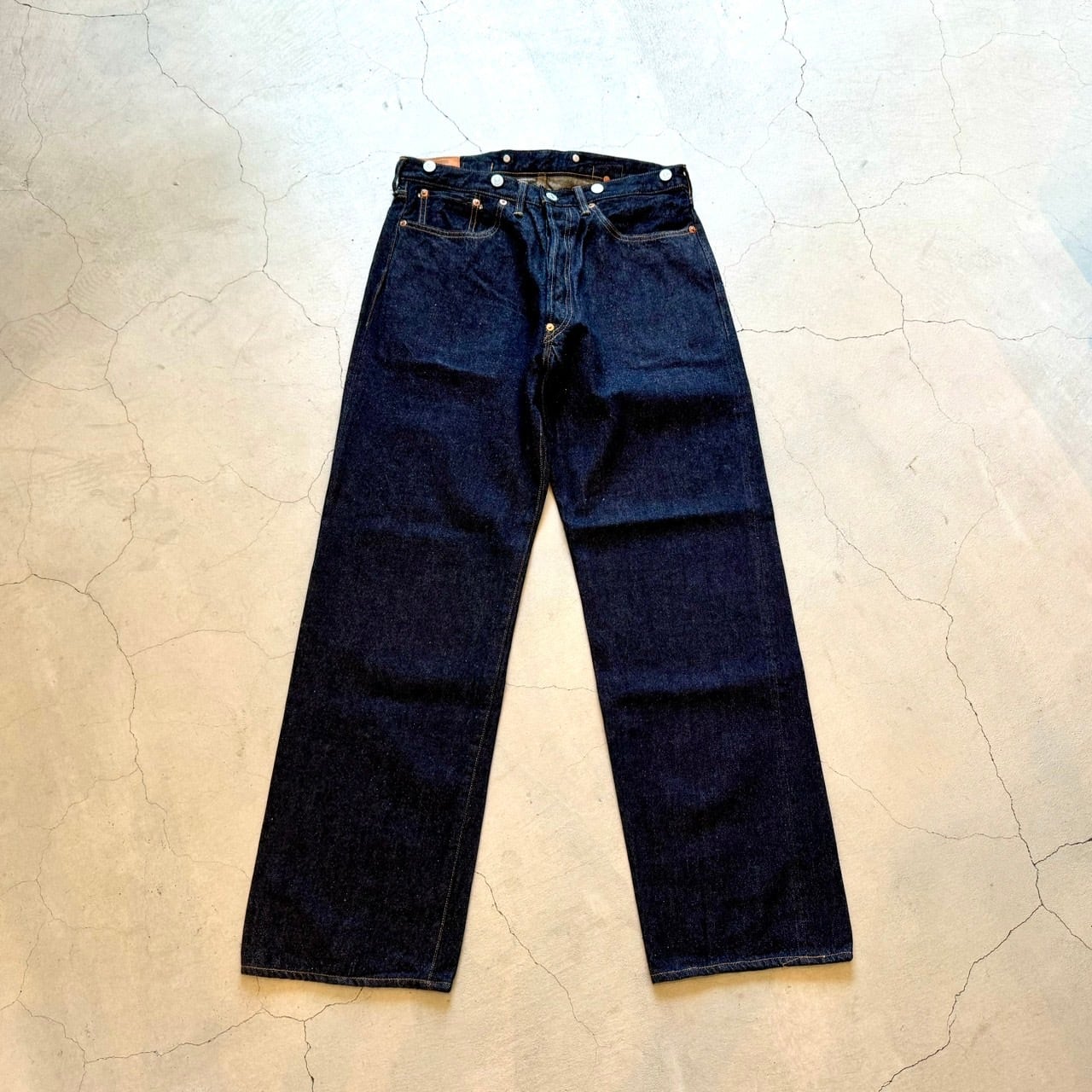 KAPTAIN SUNSHINE 1930 Straight Denim Pants | brownriver