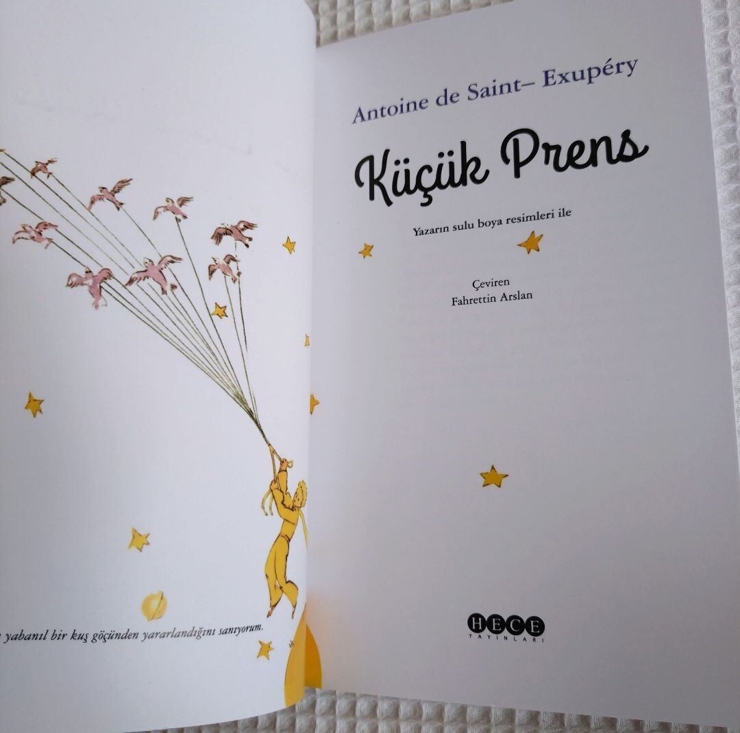星の王子さま　トルコ語　Küçük Prens 4冊セット 星の王子さま トルコ語 / Küçük Prens Türkçe / Hece Yayınları | PAY ID