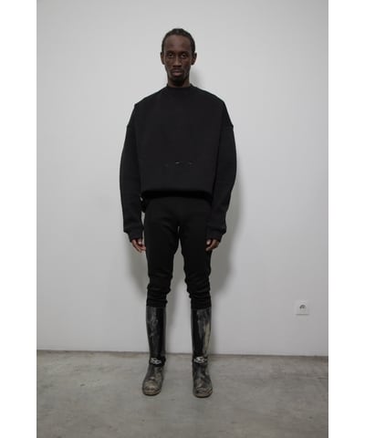 25AW】PROTOtypes プロトタイプス / FLEECE BACKED JERSEY BLACK BOX