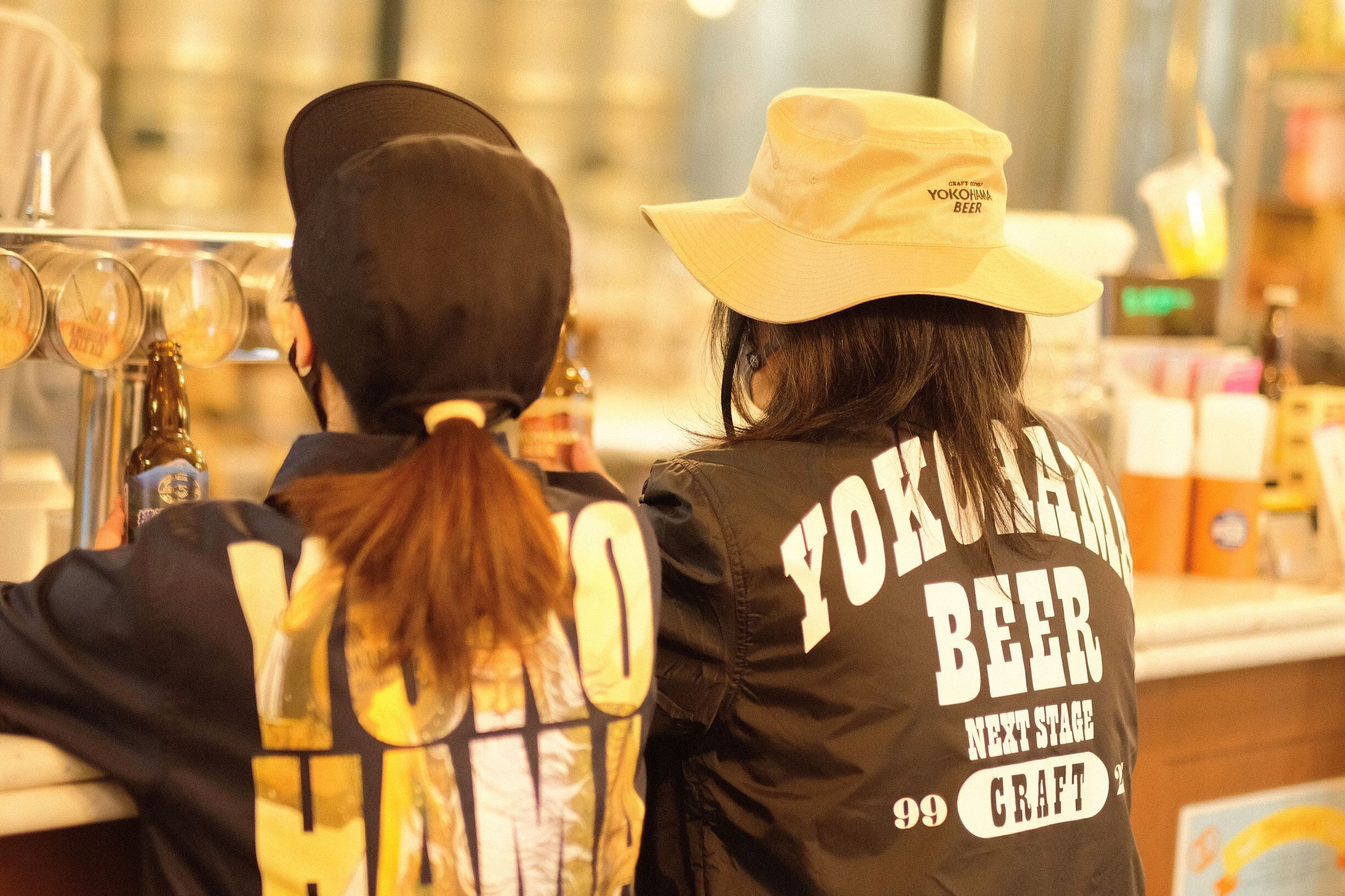 YOKOHAMA BEERオリジナルロゴ刺繍入り【Safari hat】