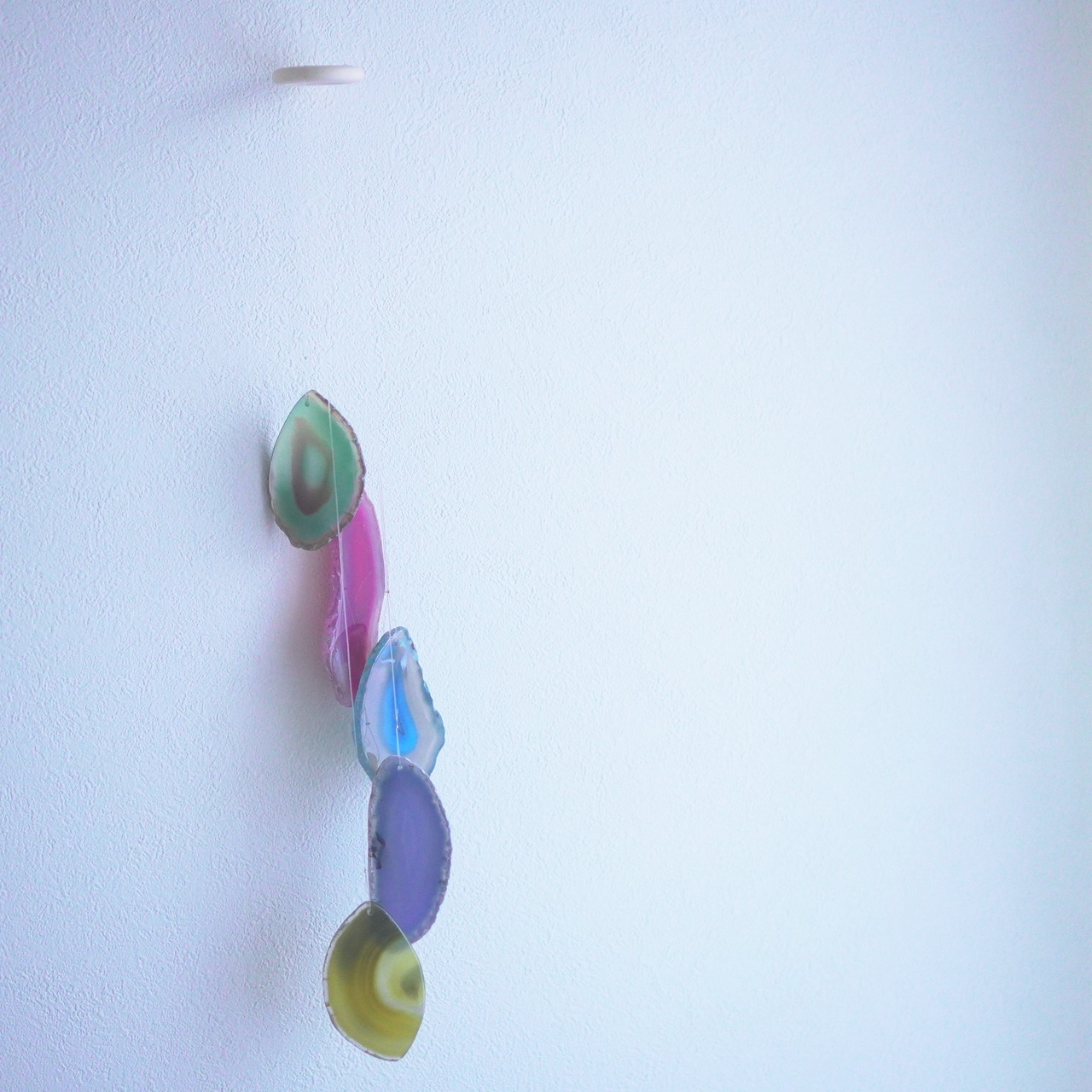 Night Rainbow - アゲートヒーリングチャイム / Agate Sun Catcher Wind Chime 275