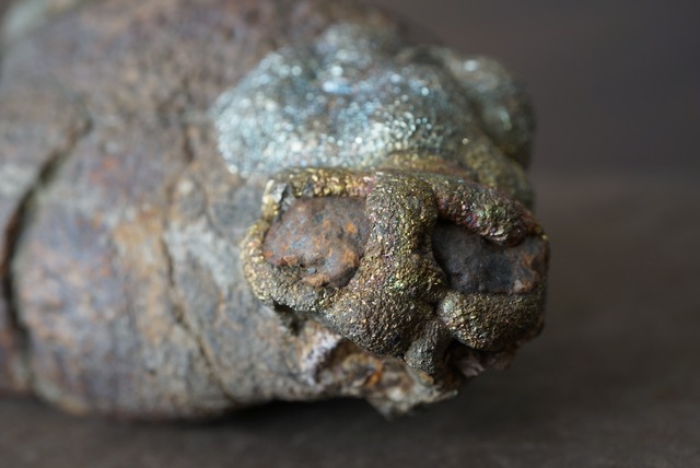 パキスタン産レインボーパイライト 特大 Pyrite/Marcasite 1236