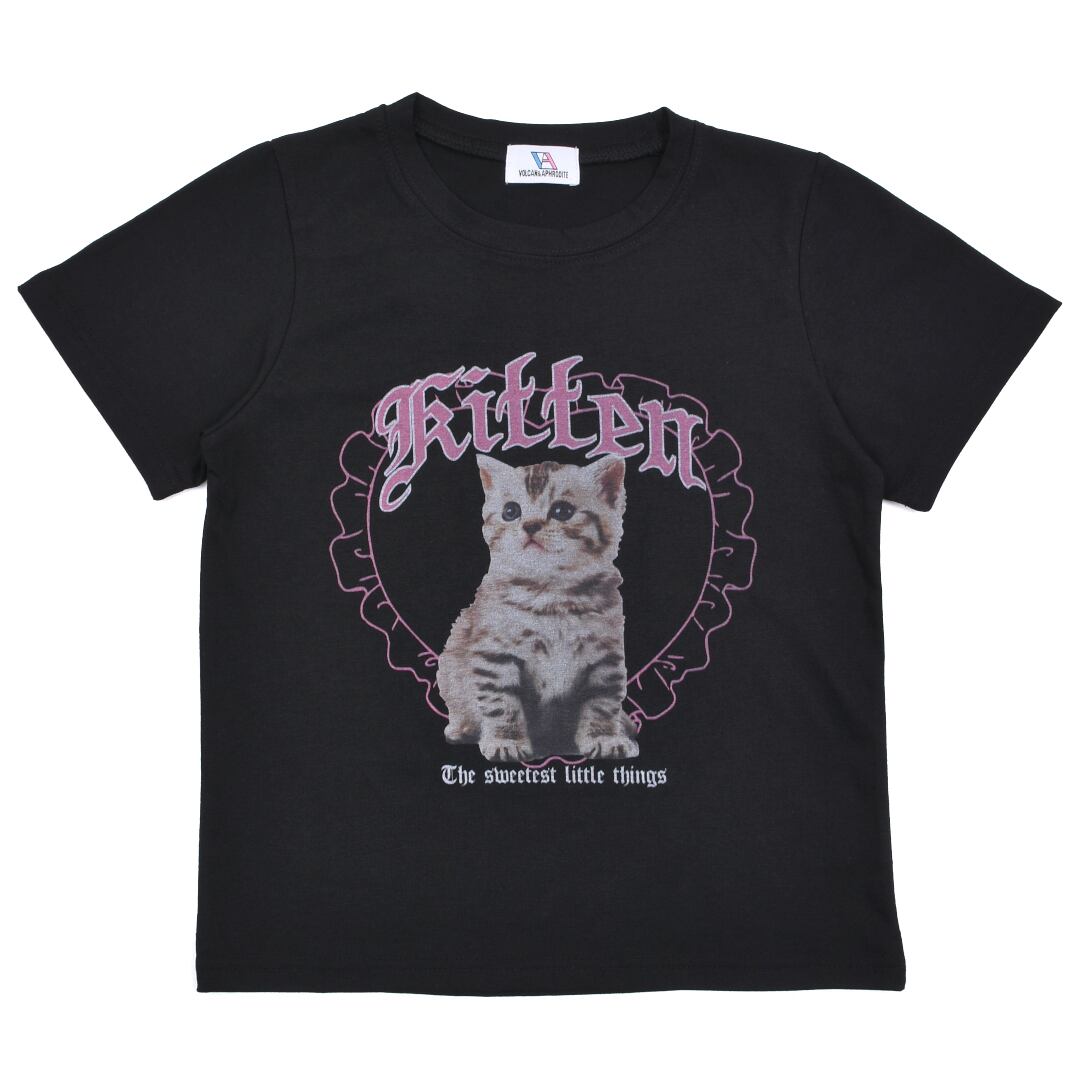 8/9新着】Kitten(子猫)ミニTシャツ | VOLCAN&APHRODITE