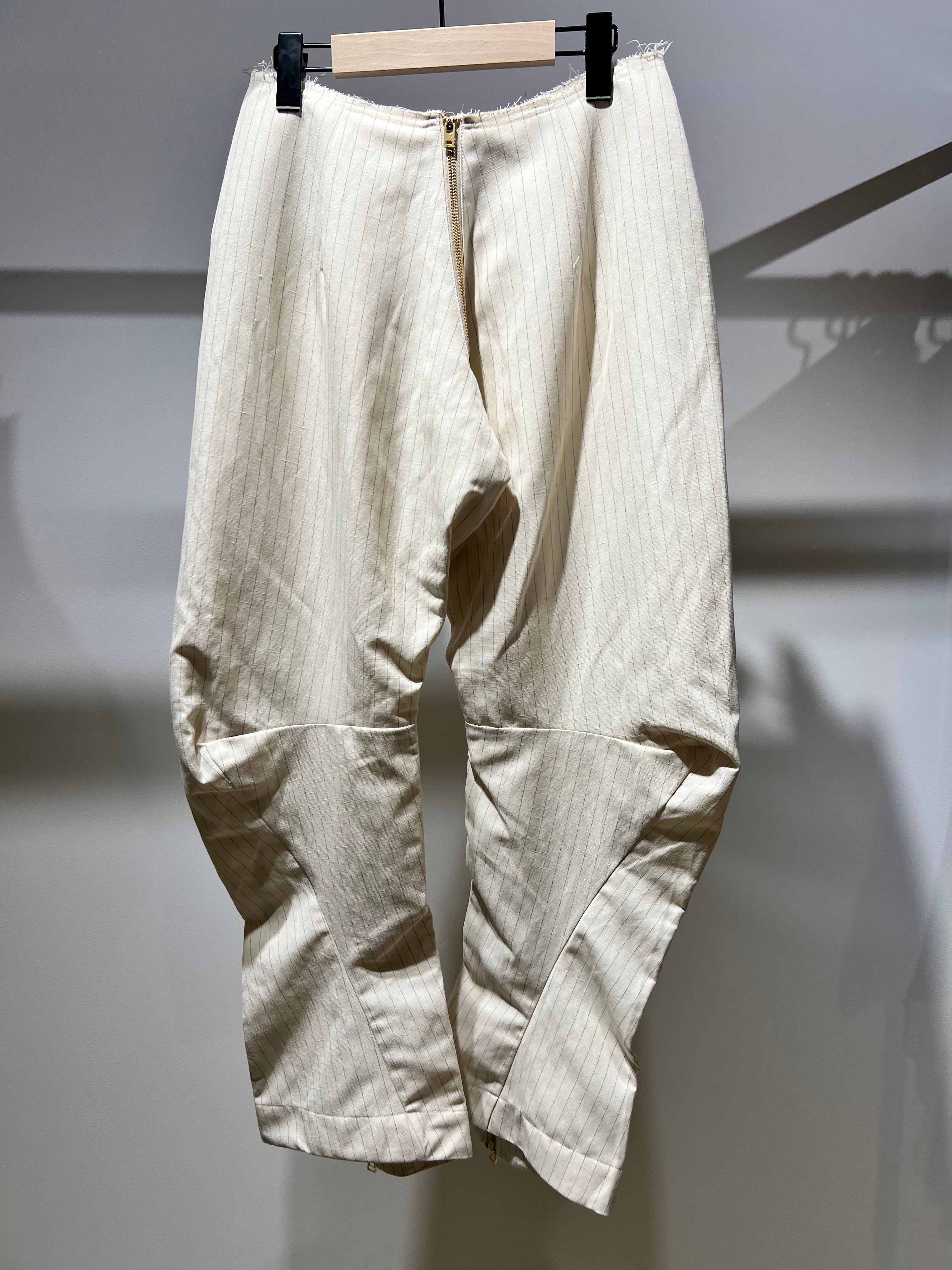 AKIKOAOKI アキコアオキ / animalstic trousers 01 / パンツ | TRENT 