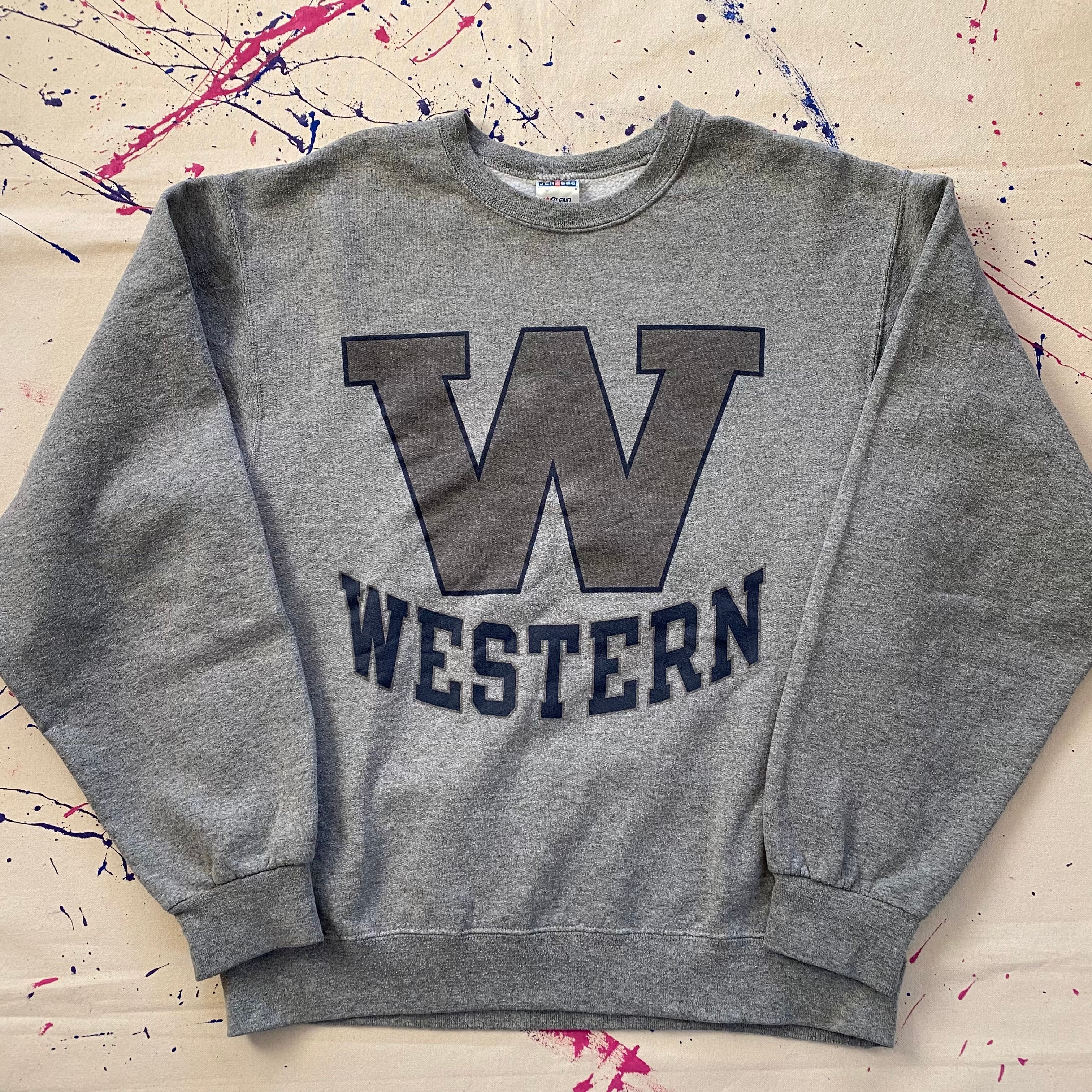 made in Honduras JERZEES cotton sweat shirt {ホンジュラス製 ジャージーズ コットン スエット トレーナー 古着 USED メンズ} ユニセックス