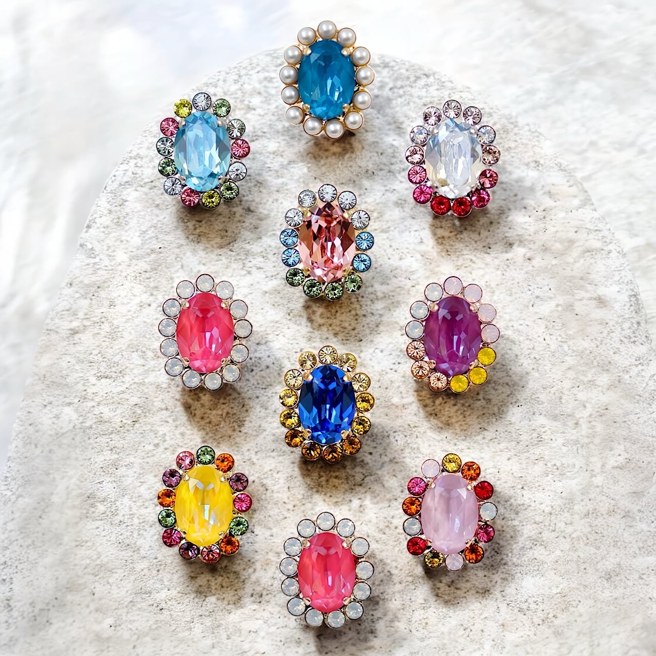 アイキャンデー レディース ピアス・イヤリング アクセサリー Elsa Drop Earrings ピアス 金属アレルギー 対応 18金 K18 プラチナ 仕上 イヤリング