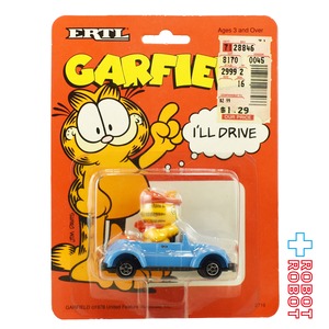 ERTL ガーフィールド I'LL DRIVE ダイキャストカー 1990 未開封