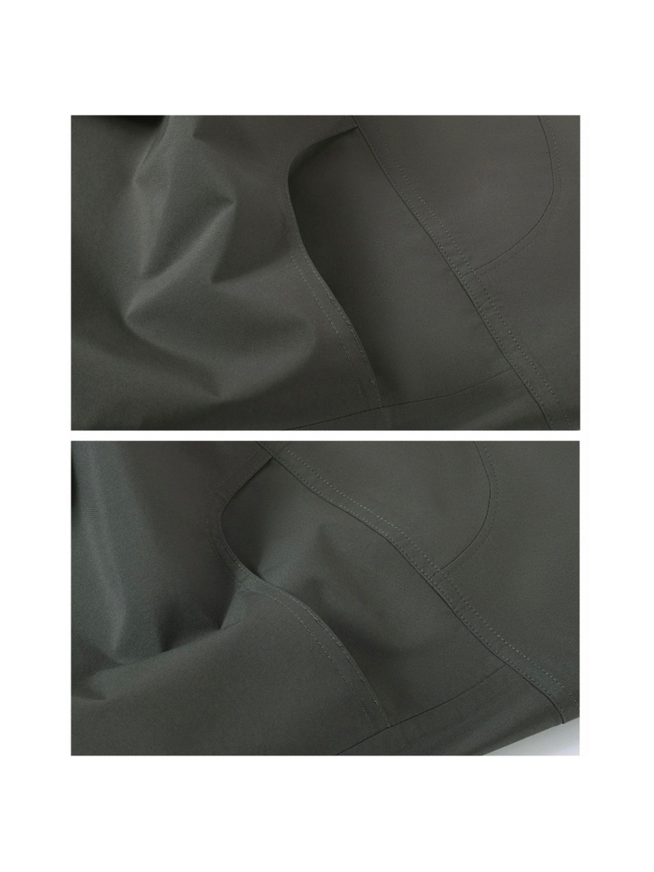 Pointless Deconstructed Asymmetric Taped Trousers