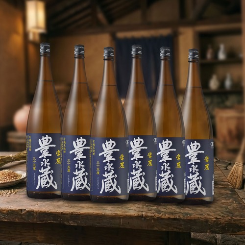 常圧豊永蔵 有機オーガニック 米焼酎 35度 TWSC2024 最高金賞受賞1800ml 6本お得セット
