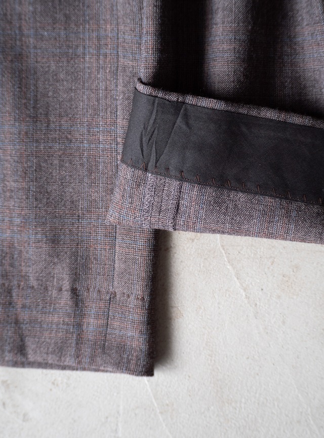 unknown 1990s Wool Glen-plaid trousers
