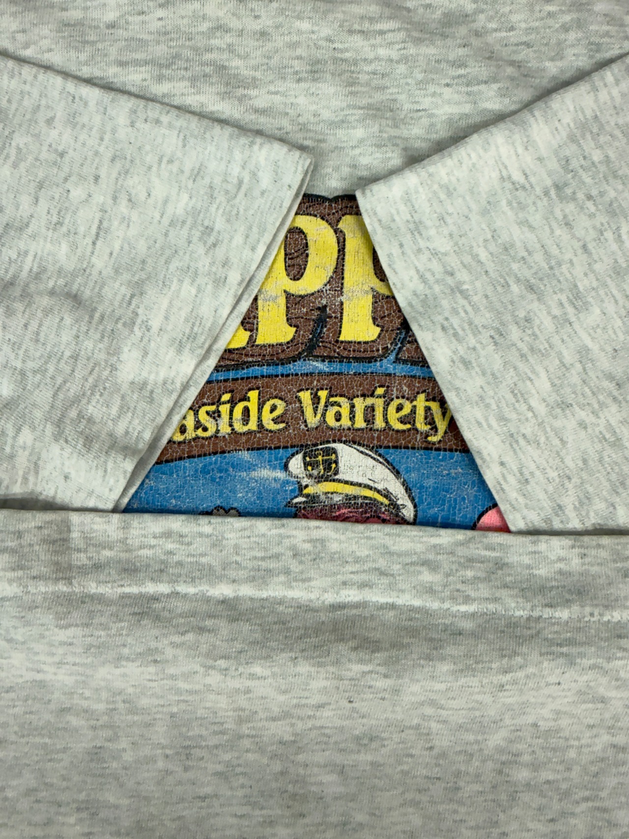 90s SKIPPER'S Seaside Variety Store / FRUIT OF THE LOOM made in usa・画像6