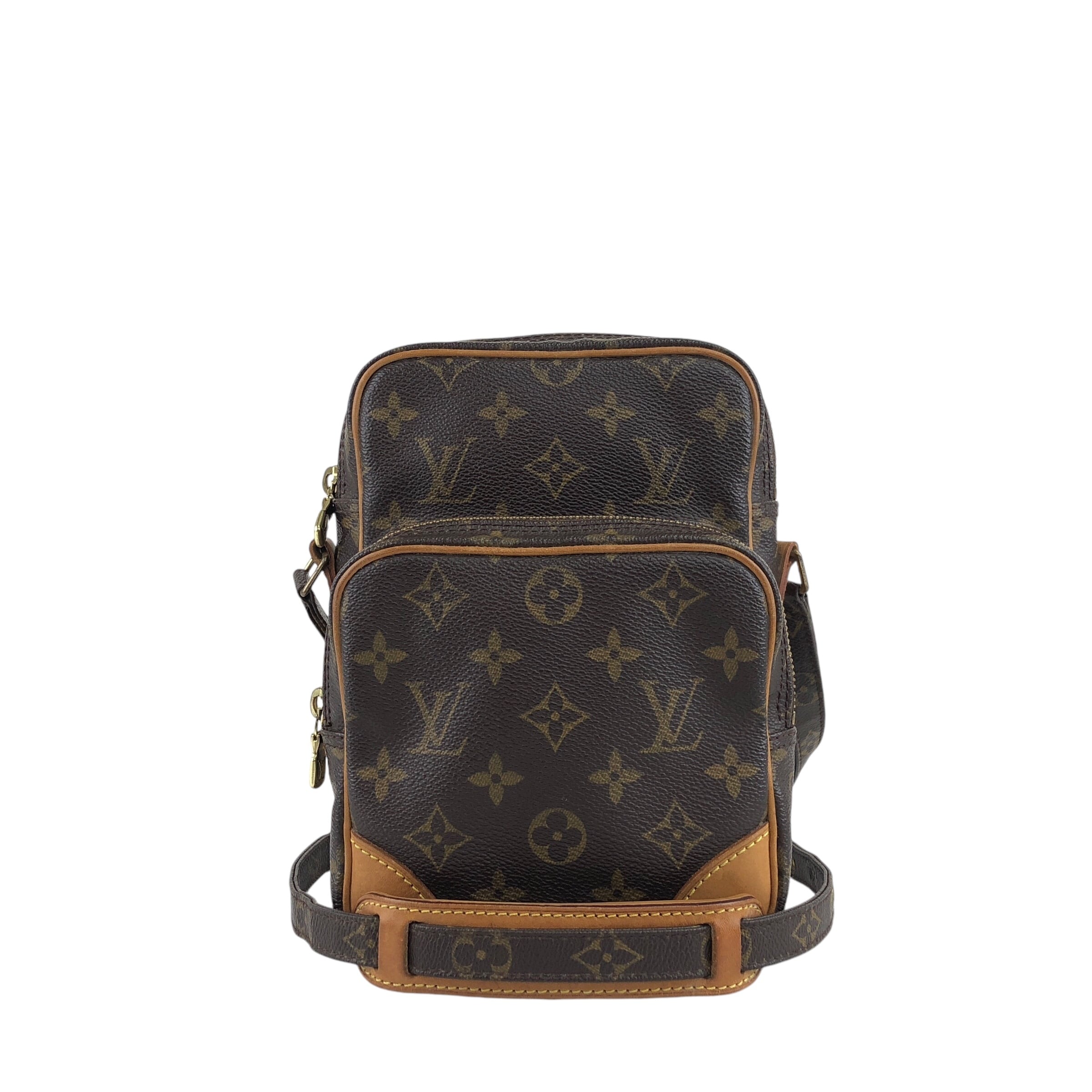 LOUIS VUITTON ルイヴィトン モノグラム ショルダーバッグ ブラウン