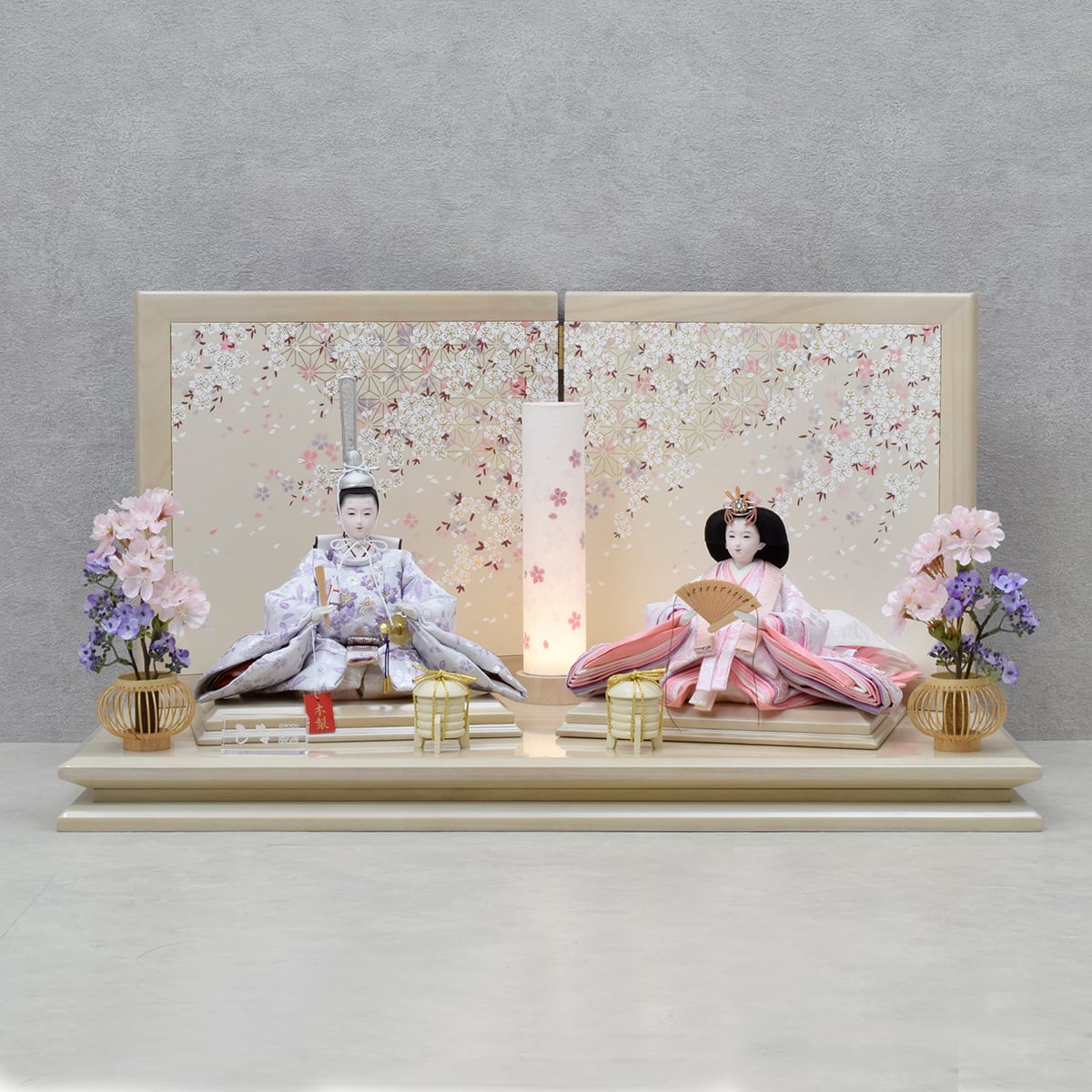 雛人形 親王飾り【あずさ】おしゃれ|モダン|今どき| おすすめ|かわいい|和モダン|おひなさま