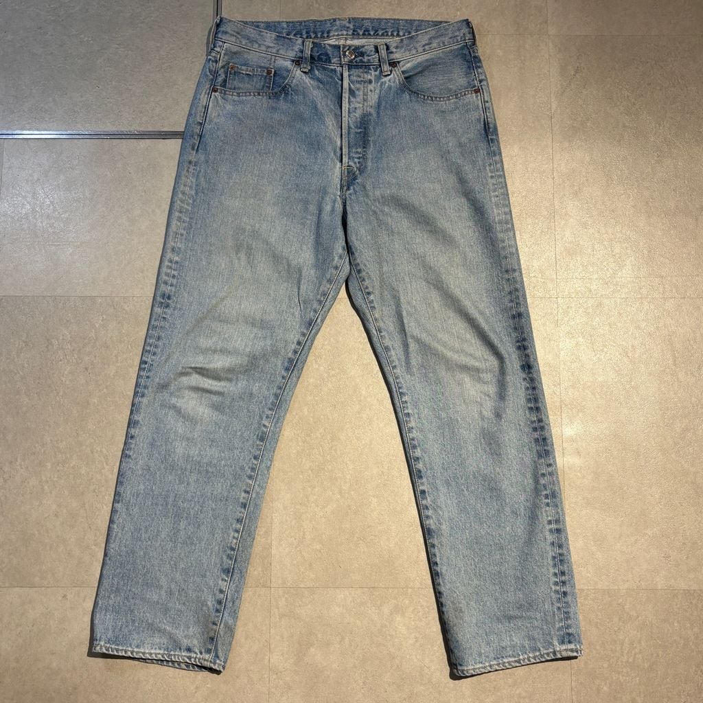 A.PRESSE アプレッセ 24SS Washed Denim Pants ウォッシュドデニム