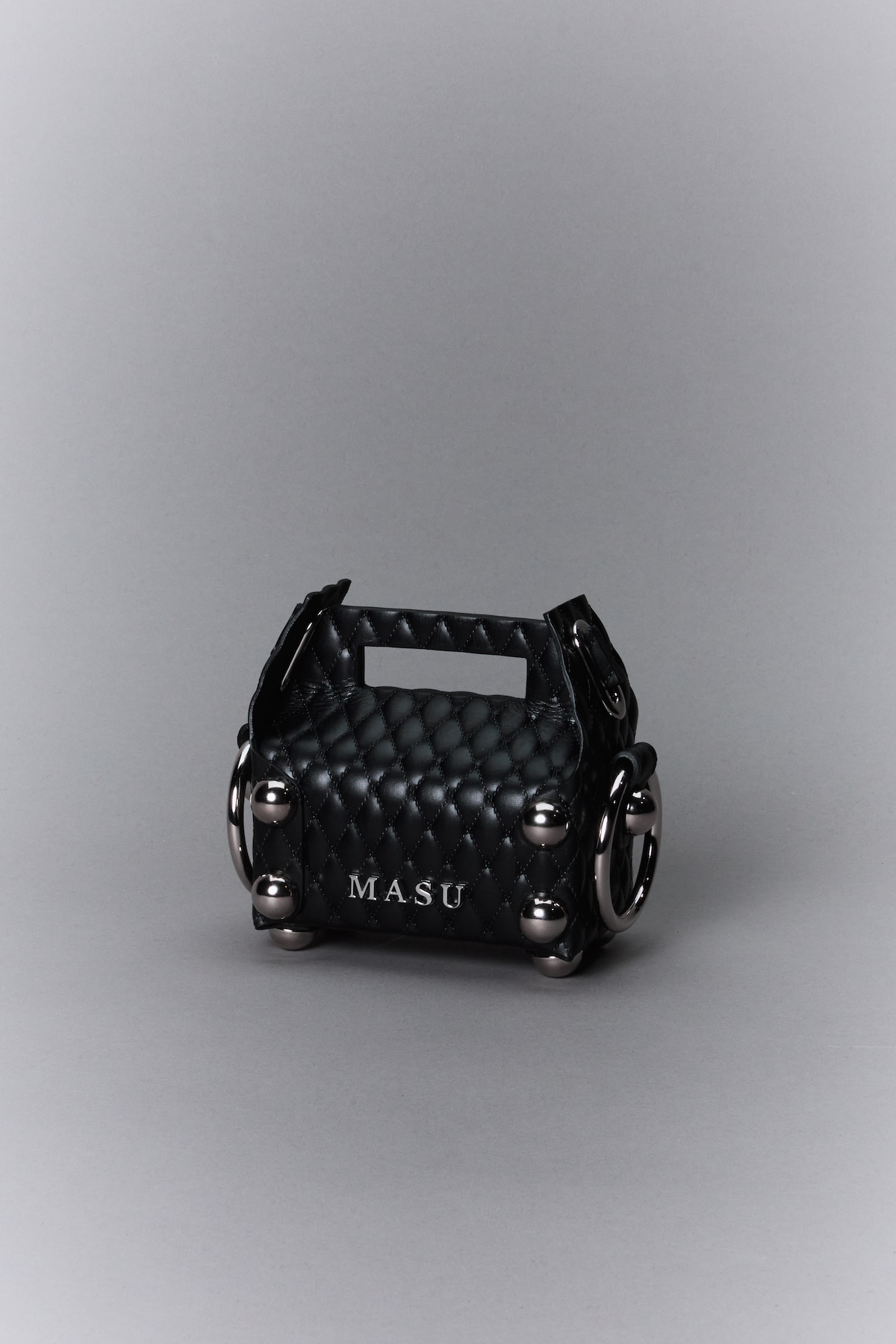 25AW】MASU エムエーエスユー / LEATHER CAKE BAG PETIT / ケーキ 