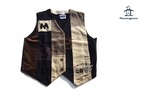 マンシングウェア|Munsingwear|Grand Slam|メンズパッチワーク風ヴィンテージベスト|L