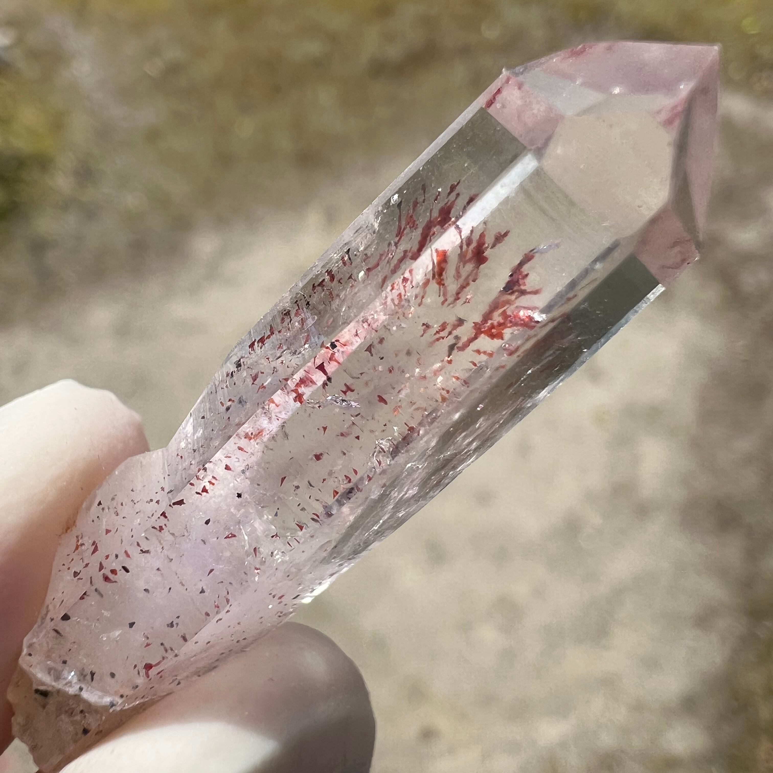 ヘマタイトイン コゴボボセブ アメジスト ナミビア産 | アトリエ セドナ