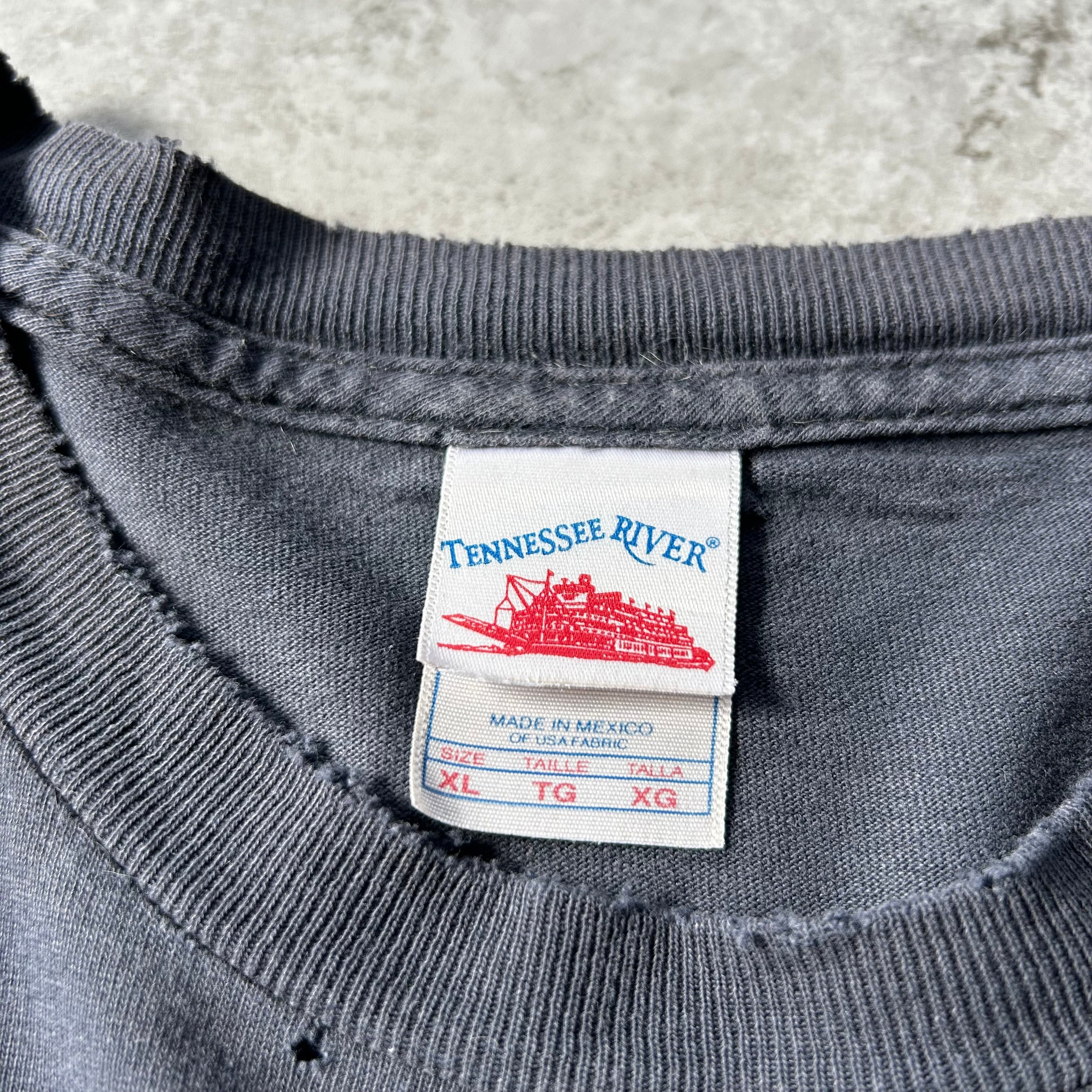 04s マリリンマンソン バンドtシャツ/ツアーtシャツ ブラック XL ボロ