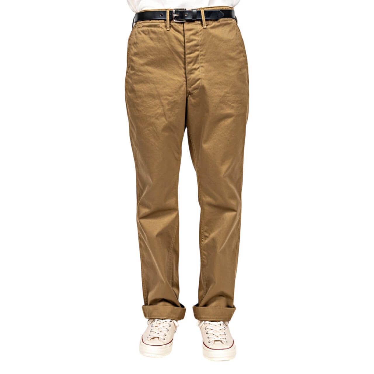 WORKERS / Officer Trousers Regular Fit 10oz Khaki No-1 Chino