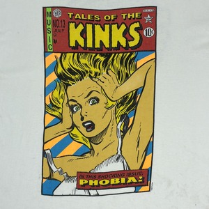 THE KINKS 'PHOBIA TOUR FRANK KOZIK 90s' FRUIT OF THE LOOM XL 1222