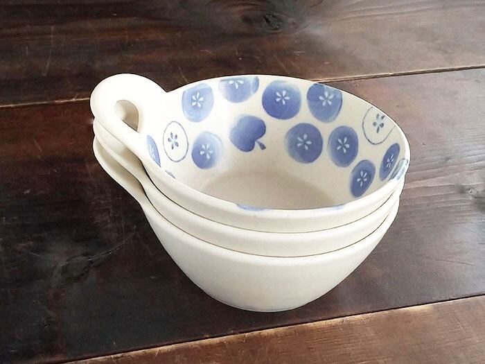 希少ビンテージ陶器絵柄デザインボウル鉢7点セットアンティーク食器焼き物 希少ビンテージ陶器絵柄デザインボウル鉢7点セットアンティーク