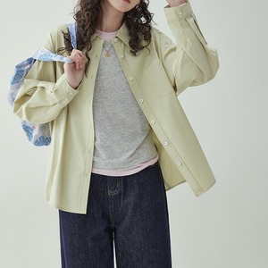 forrest style lapel drop shoulder shirt