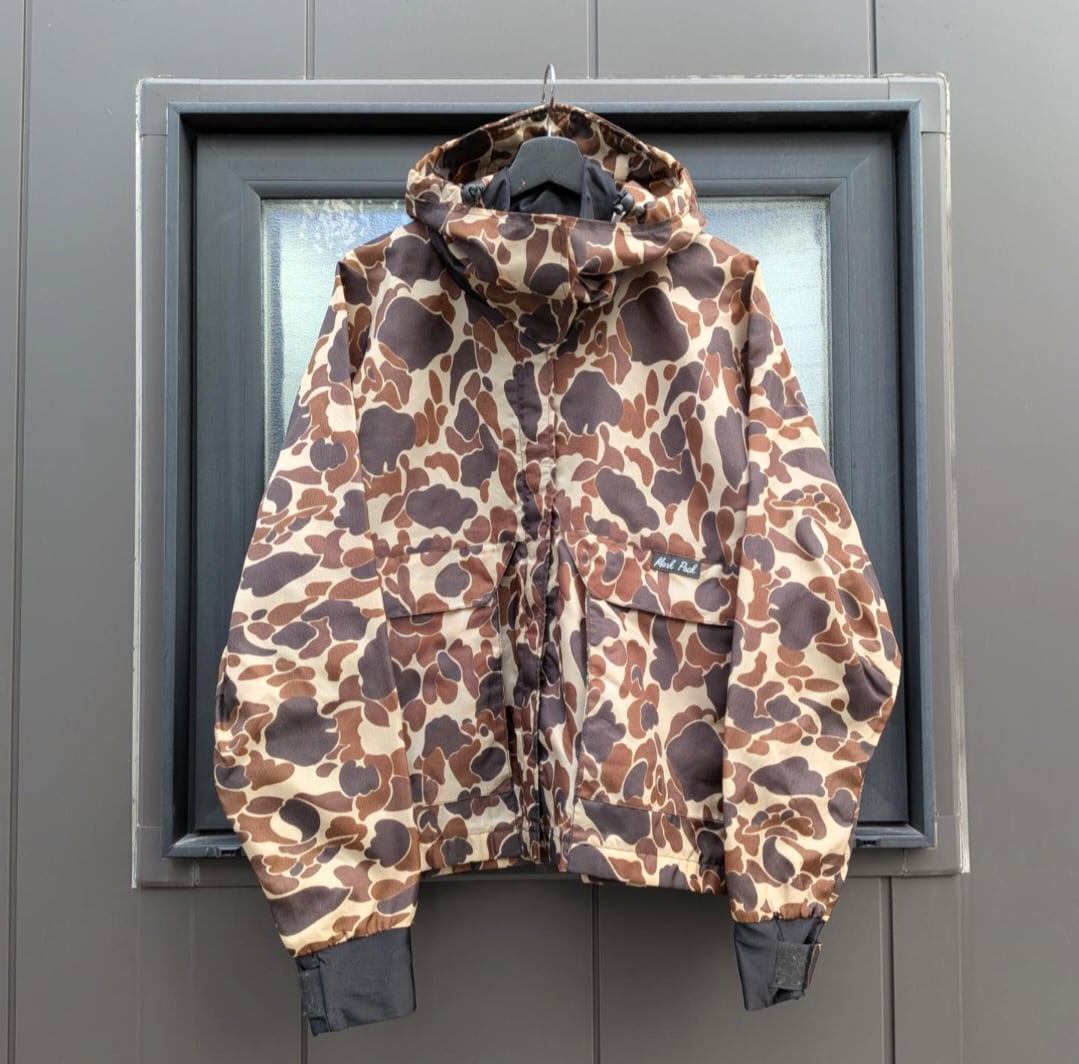 90s mark pack duck hunter camo nylon jaket 小岩店