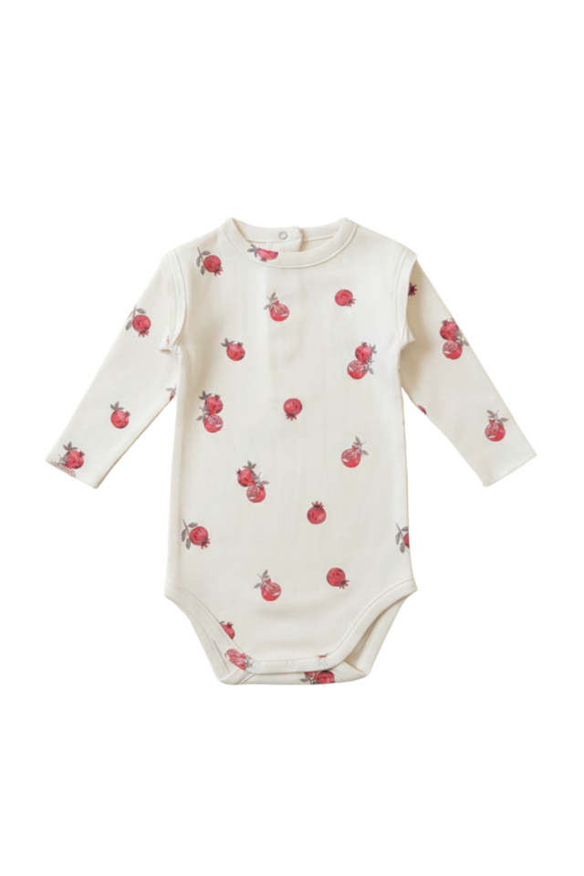 STUDIO BOHEME　ESSENTIEL T-SHIRT(12-24m) - STONE / DOGS FRERE