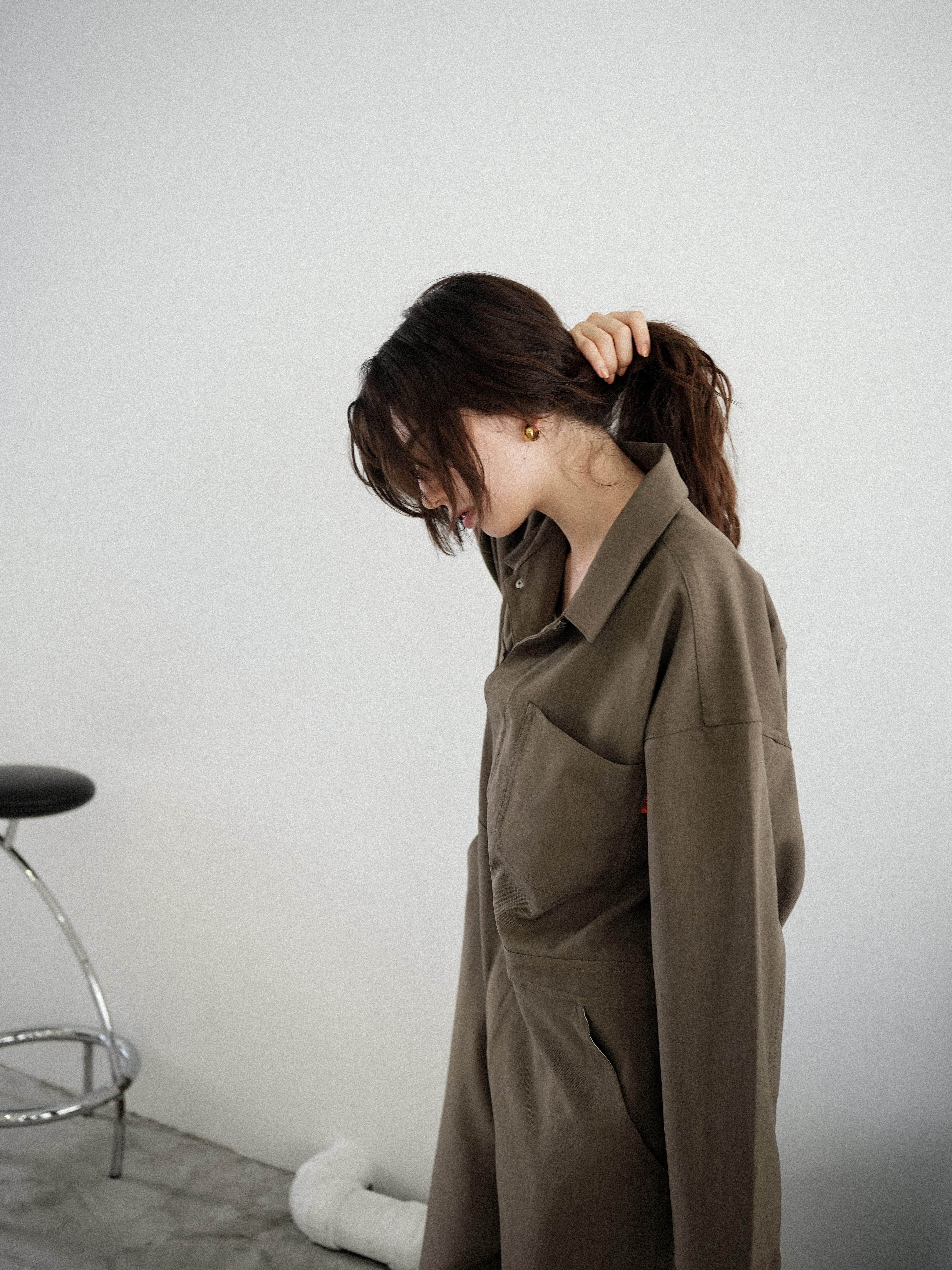 美品UNIVERSAL OVERALL×Katrin TOKYO ジャンプスーツ UNIVERSAL OVERALL×Katrin TOKYO】painter jump suit | Katrin TOKYO