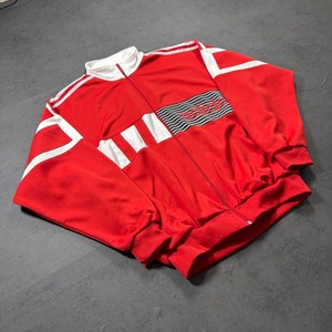 80s〜90s Vintage Adidas Track Jacket red 古着