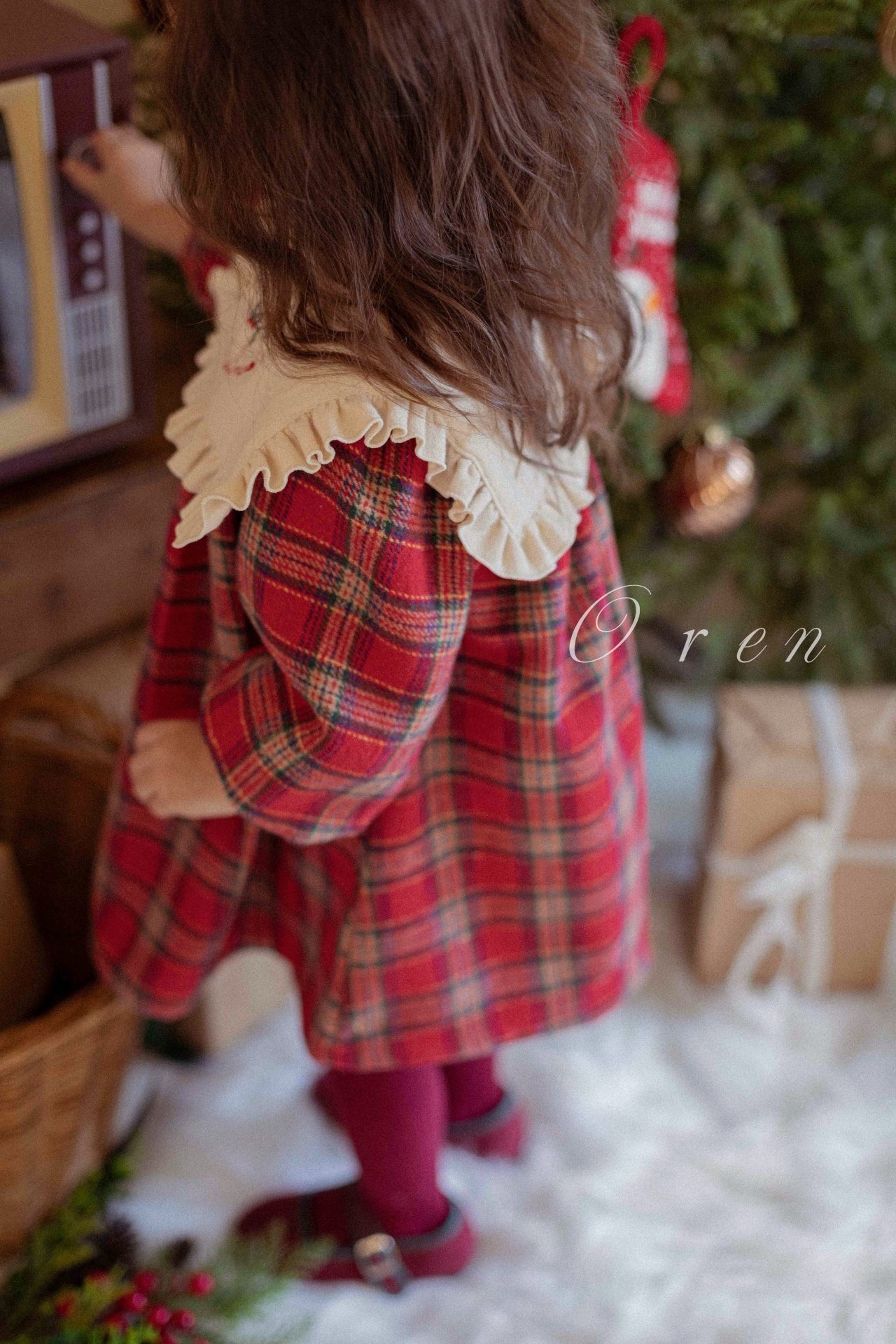 Oren X-mas［取寄］eve check onepiece