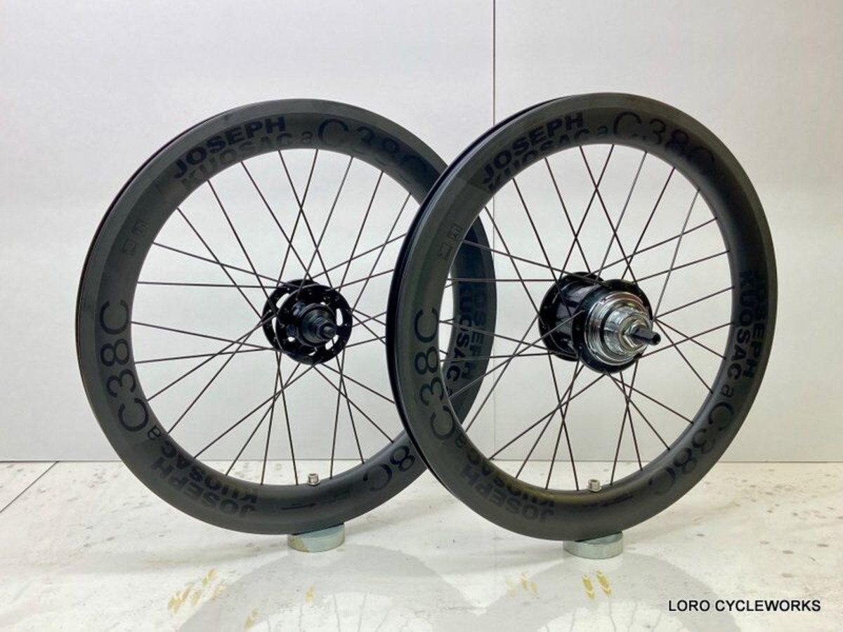 Joseph Kuosac C38 Carbon Wheelset (Brompton 6speed) | LORO ONLINE 