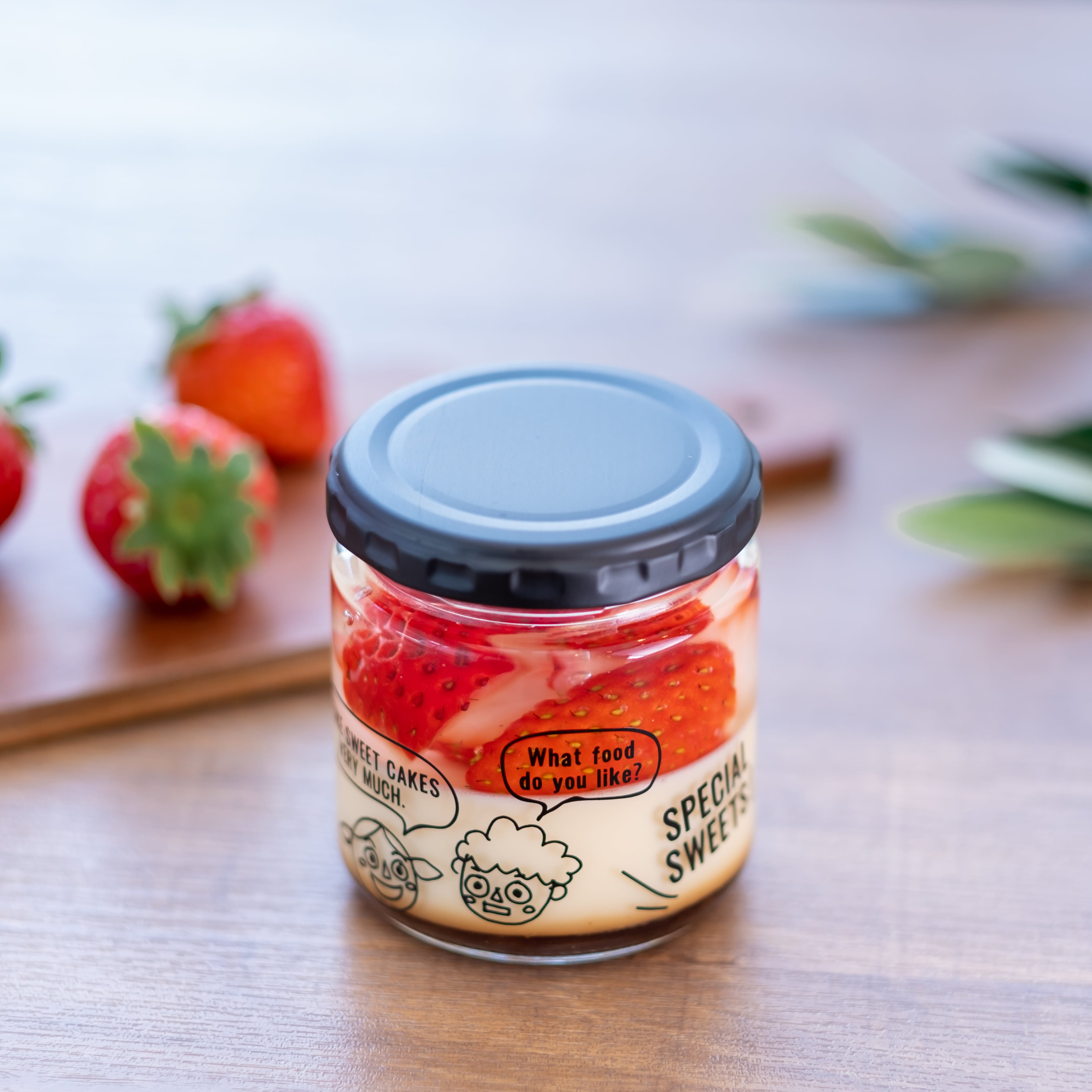 国産苺のフルーツプリン 4本入り | Patisserie COGUMAYA