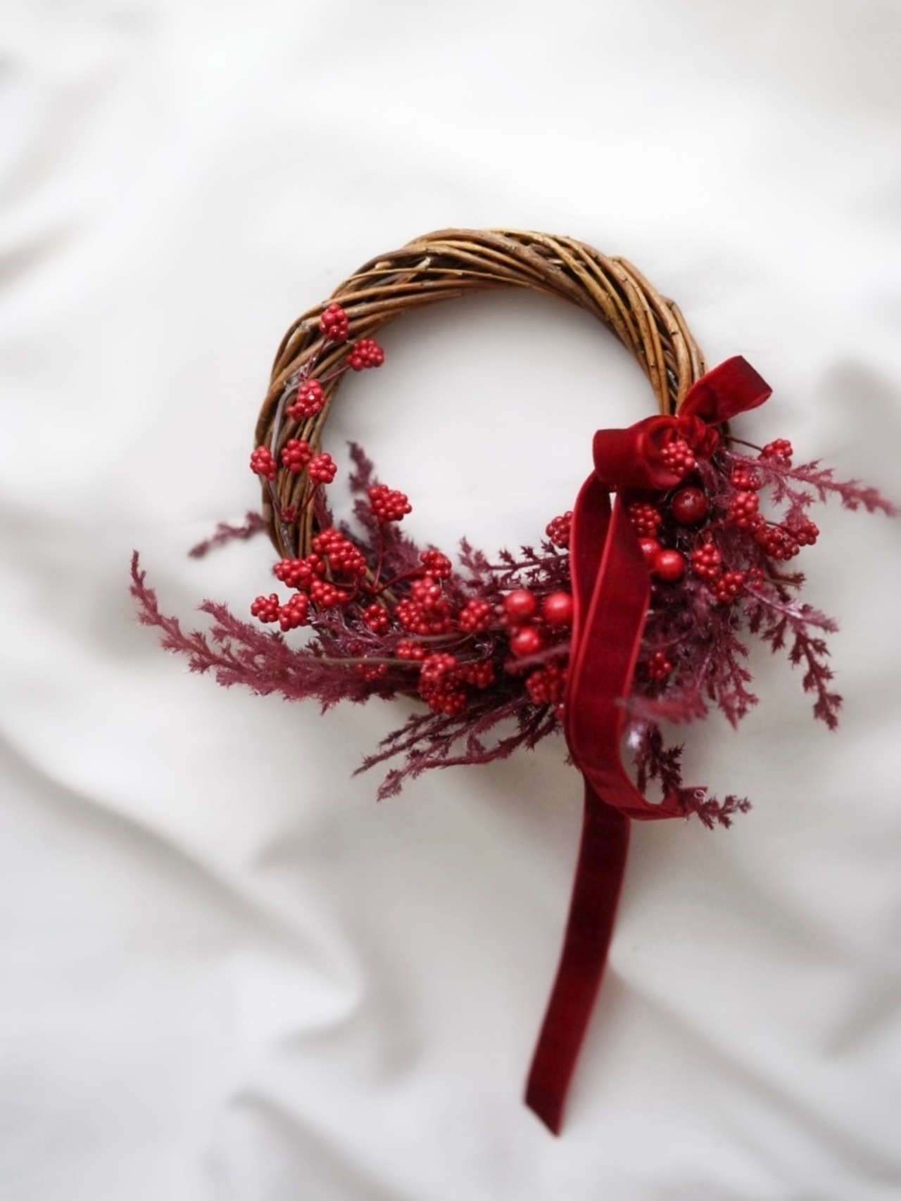 【ペアセット】3way クリスマス ハーフリース レッド ブルー ペア ギフト