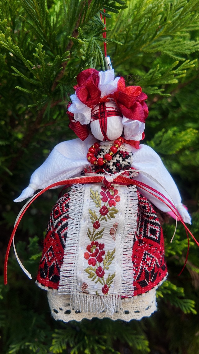 UA.Designer手作りモタンカ（ウクライナの御守り）