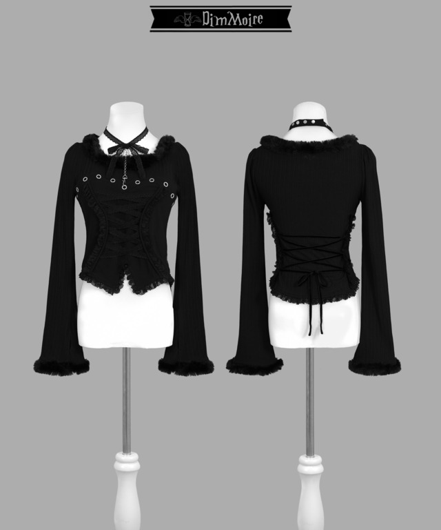 拘束ガーゼトップス【Black】