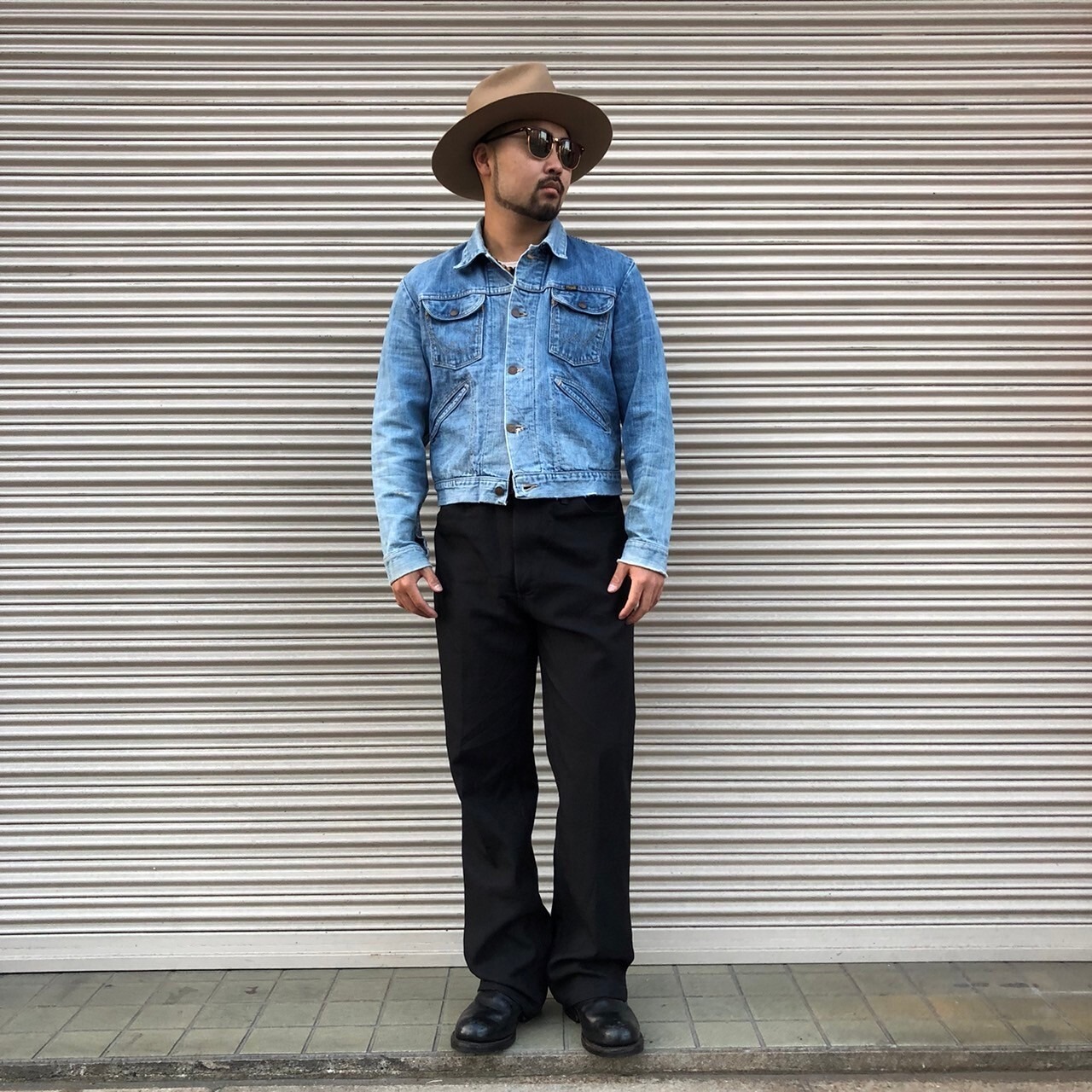 70s Wrangler ラングラー USA製 124MJ トラッカー デニム ジャケット