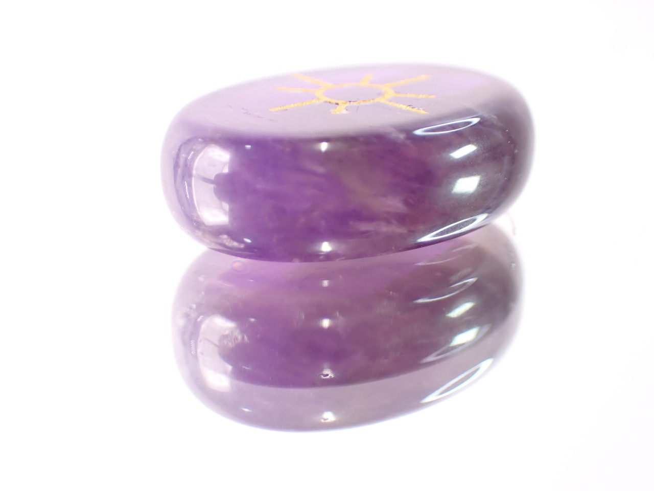 【定期便利用者様限定】ルーン文字入り　アメジスト　 [D1-31]