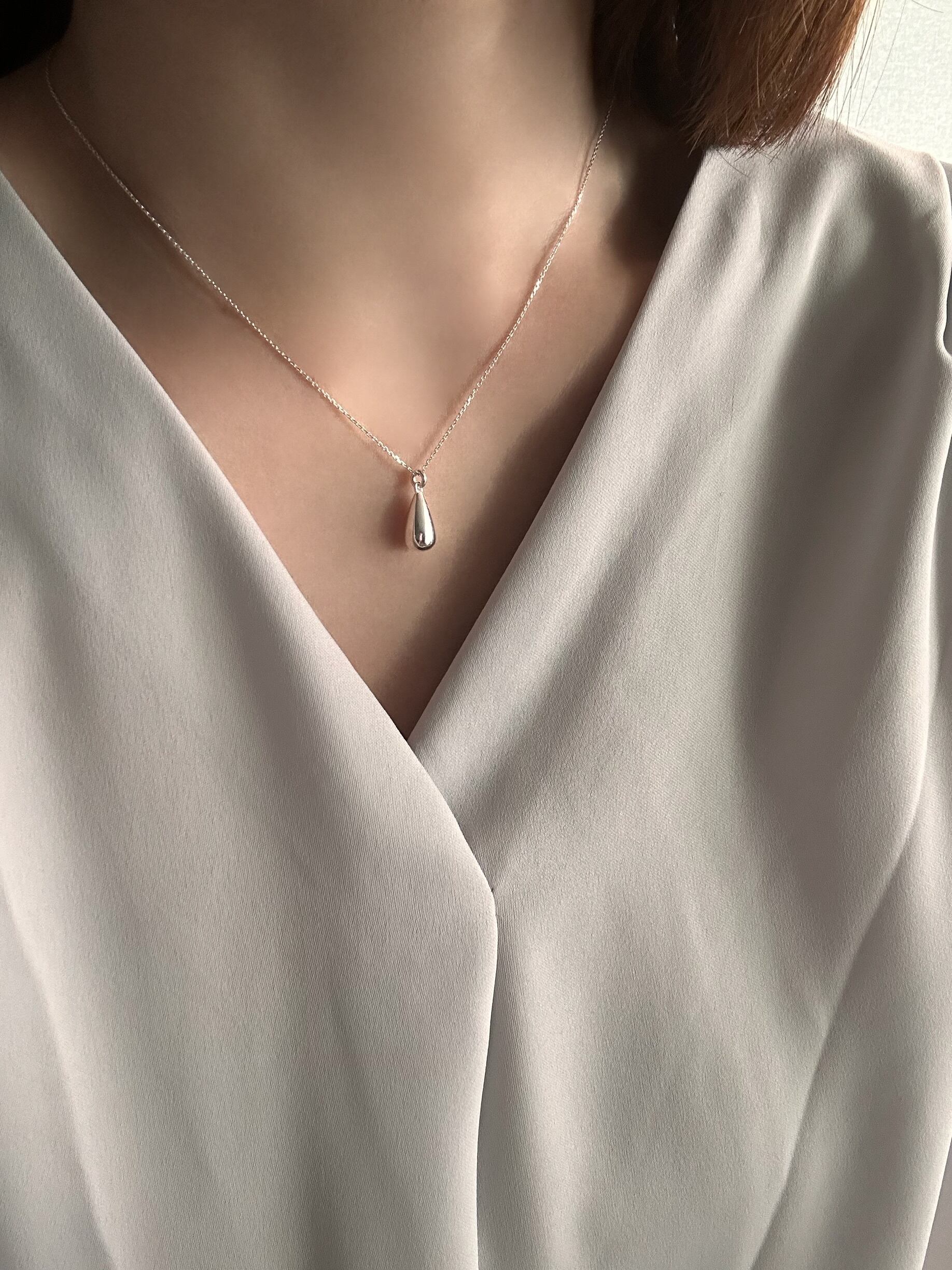 Drop necklace ◇ NS26002 | Yju
