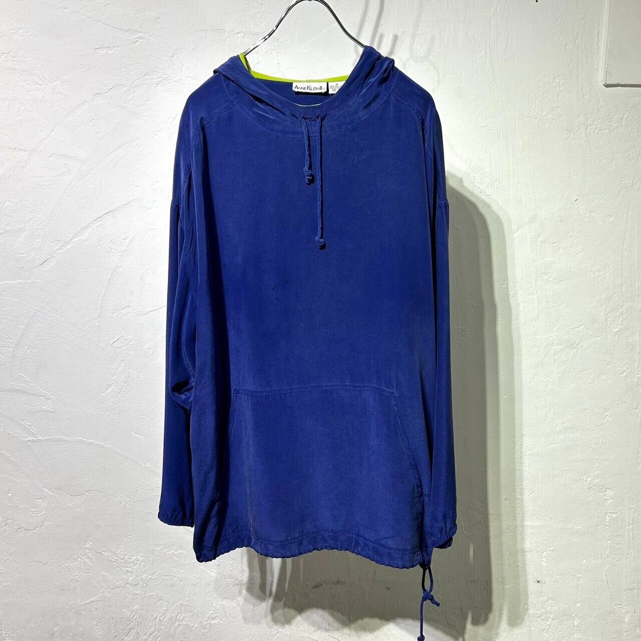 ~90s ANNE KLEIN Silk P/O Hoodie