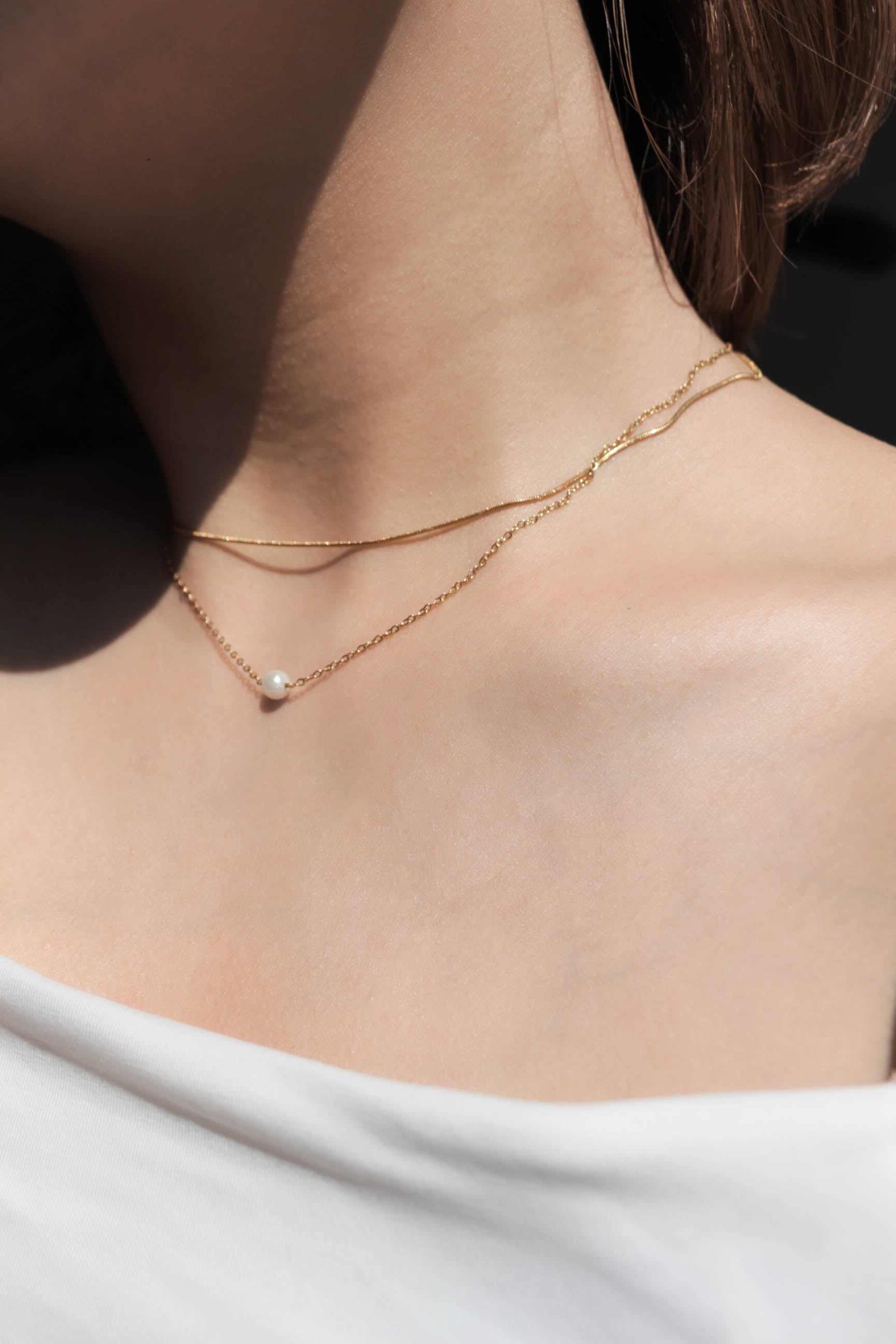 Sparkle Necklace | 金属アレルギー対応のアクセサリー ebine