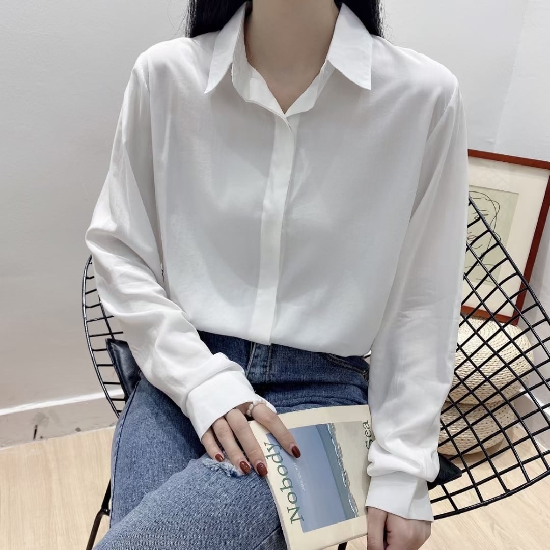 フライフロントブラウス　AJ−3346-3686